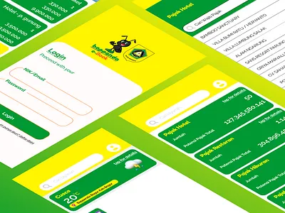 Potensi Pajak Daerah Kab Bogor 3d animation graphic design motion graphics ui