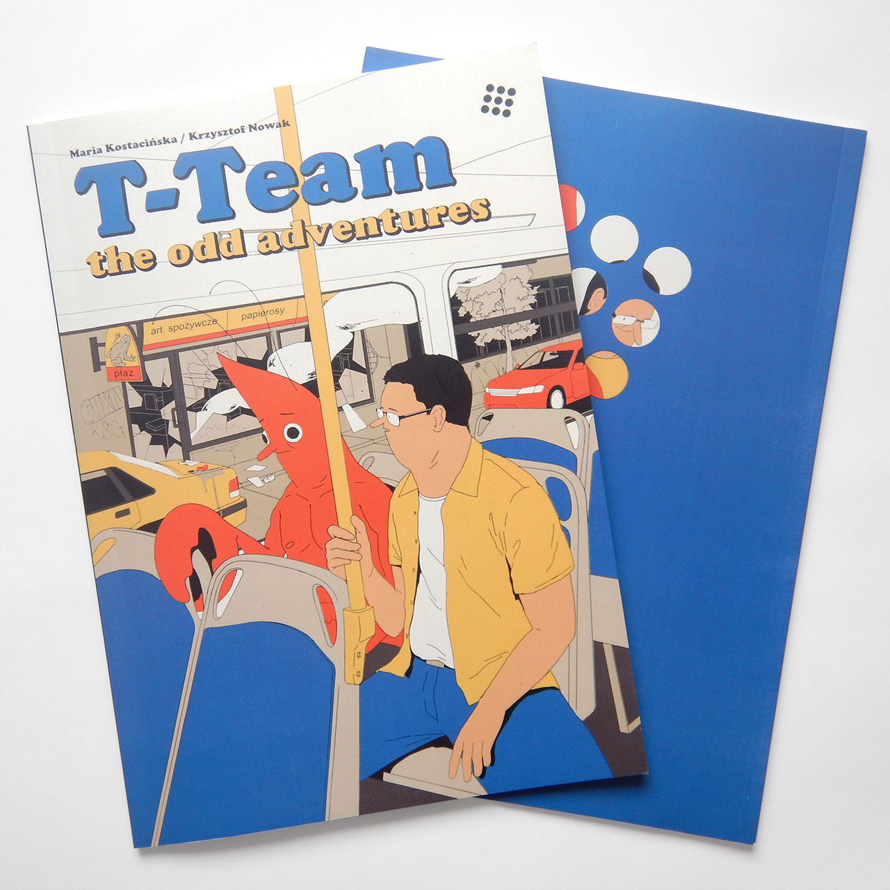 T-Team The Odd Adventures adventure bus city comic friends heroes team