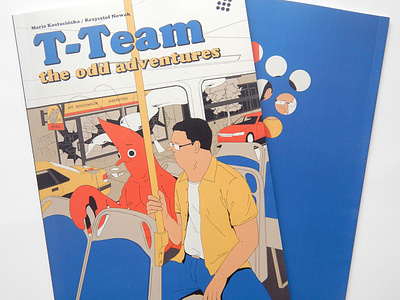 T-Team The Odd Adventures adventure bus city comic friends heroes team