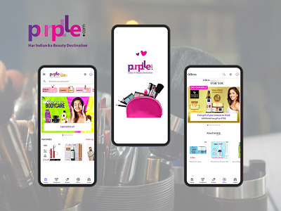 Purplle App android ios mobile app design uidesign