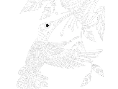 Line art illustration line drawing vector