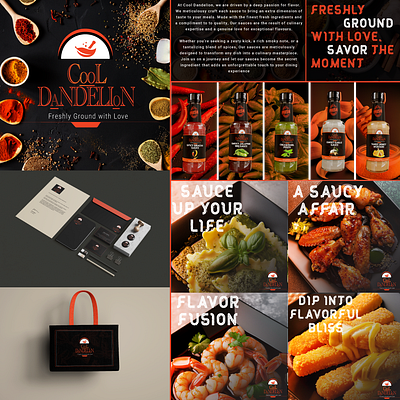 COOL DANDELIONS-Personal Project blender branding design graphic design illustration photoshop