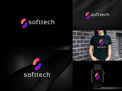 softtech technology logo business logo company logo custom logo cyber security logo design logo minimal logo nft logo saas software logo technology timeless logo