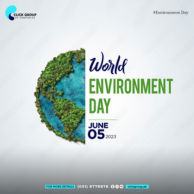 Environment day post design / Social media post branding design environment day facebook post graphic design illustration instagram post post social media post socila media post design