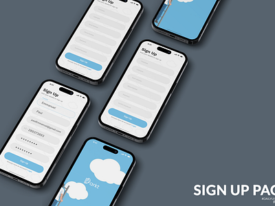 Sign Up challenge daily ui day 001 design figma figma design graphic design mobile mobile design product product design sign up ui uiux