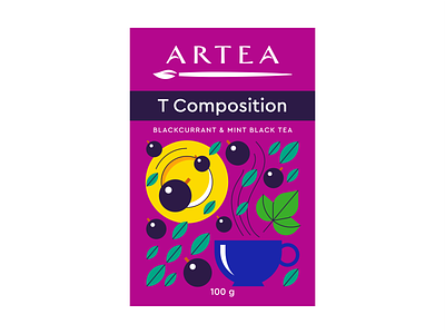 T Composition abstractart art artist blackcurrant branding creative creativitea drink graphicdesign illustration inspiration kandinsky logo mint packaging paintbrush painter tea tealeaf wassilykandinsky