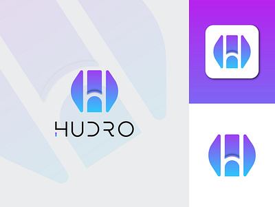 Hudro Logo (unused) 3d abstract app icon best logo brand design brand identity branddesigner branding brandlogo company logo design graphic design icon illustration logo minimalist symbol typography ui ux