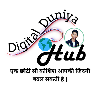Digital Duniya Hub animation branding graphic design logo motion graphics youtube