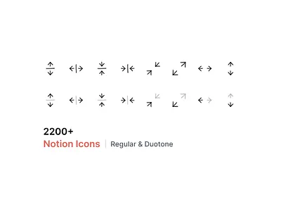 2200+ Notion Icons - Overflow Design app icon figma free freebie icon iconography iconpack icons iconset illustration notion notion icons notion template sketch svg ui icon vector web icon