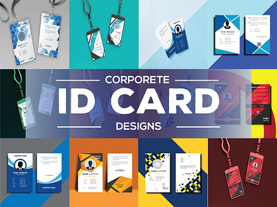 CORPORATE ID CARD DESIGNS access card adobe adobe illustrator adobe photosop advertising template branding business card mockup corporate id design id card id card mockup id card template id cards id tag identification card identity cards marketing office id