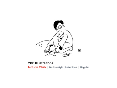 Notion Club - Overflow Design figma free freebie illustration notion notion template sketch svg vector