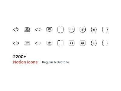2200+ Notion Icons - Overflow Design app icon figma free freebie icon iconography iconpack icons iconset illustration notion notion icons notion template sketch svg ui icon vector web icon