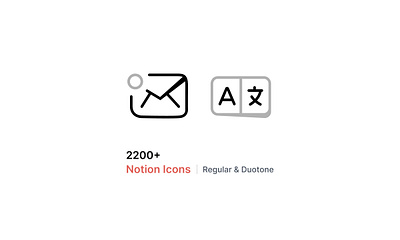 2200+ Notion Icons - Overflow Design app icon figma free freebie icon iconography iconpack icons iconset illustration notion notion icons notion template sketch svg ui icon vector web icon