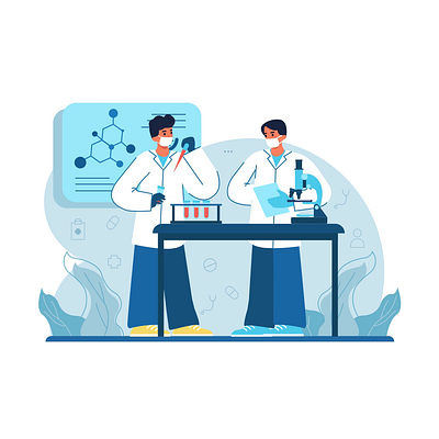 Medical lab 2d animation doctor flat illustration labdiscoveries labheroes lablife lablove labrat labwork man media medicinelab medlab medtech motion sciencerules social woman