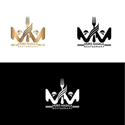 Murg Masala branding graphic design logo