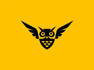 Another Owl for Paul animal bird branding design emblem geometric icon identity illustration logo mark nature negative space owl paul ibou shield symbol tribute vector wisdom