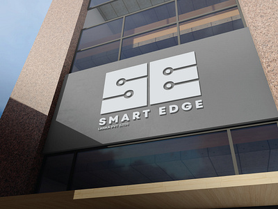 Smart Edge - Logo branding design designer electronic electronic shop logo graphic design graphic designer lettermark lettermark logo logo logo designer logodesign negativespace negativespace logo online electronic shop logo online shop onlineshop logo se logo shop logo