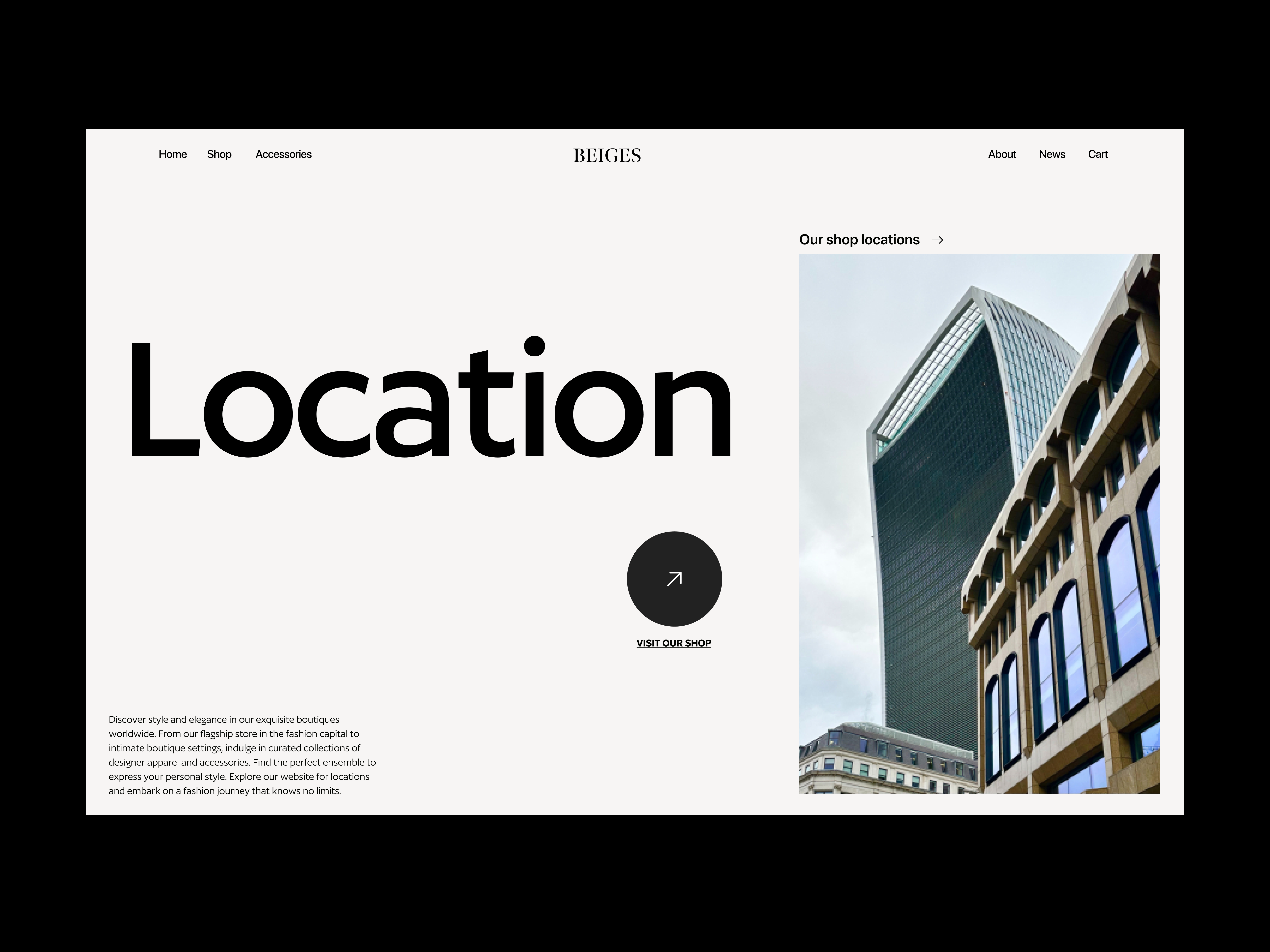 Store locations by Remon on Dribbble