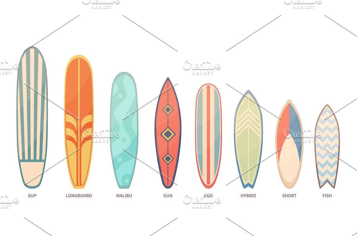 Surfboard on sale color designs