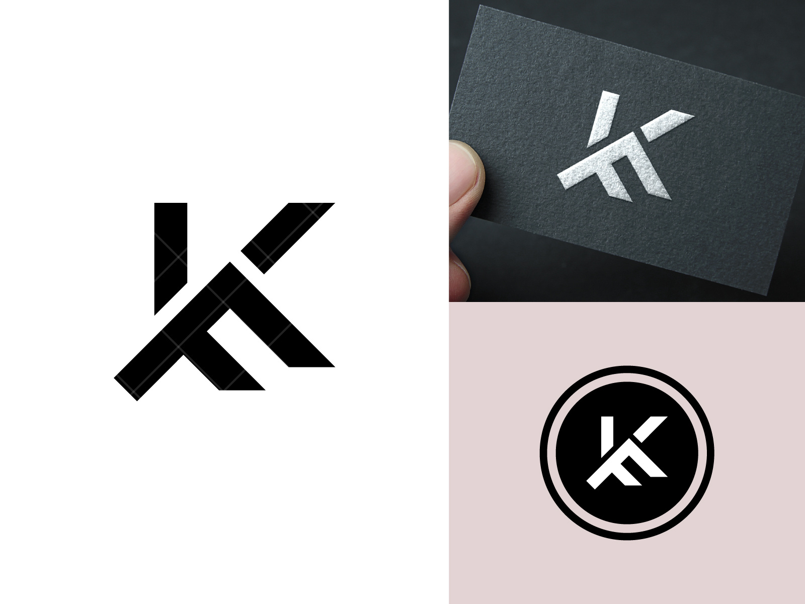 KF Monogram by Sabuj Ali on Dribbble