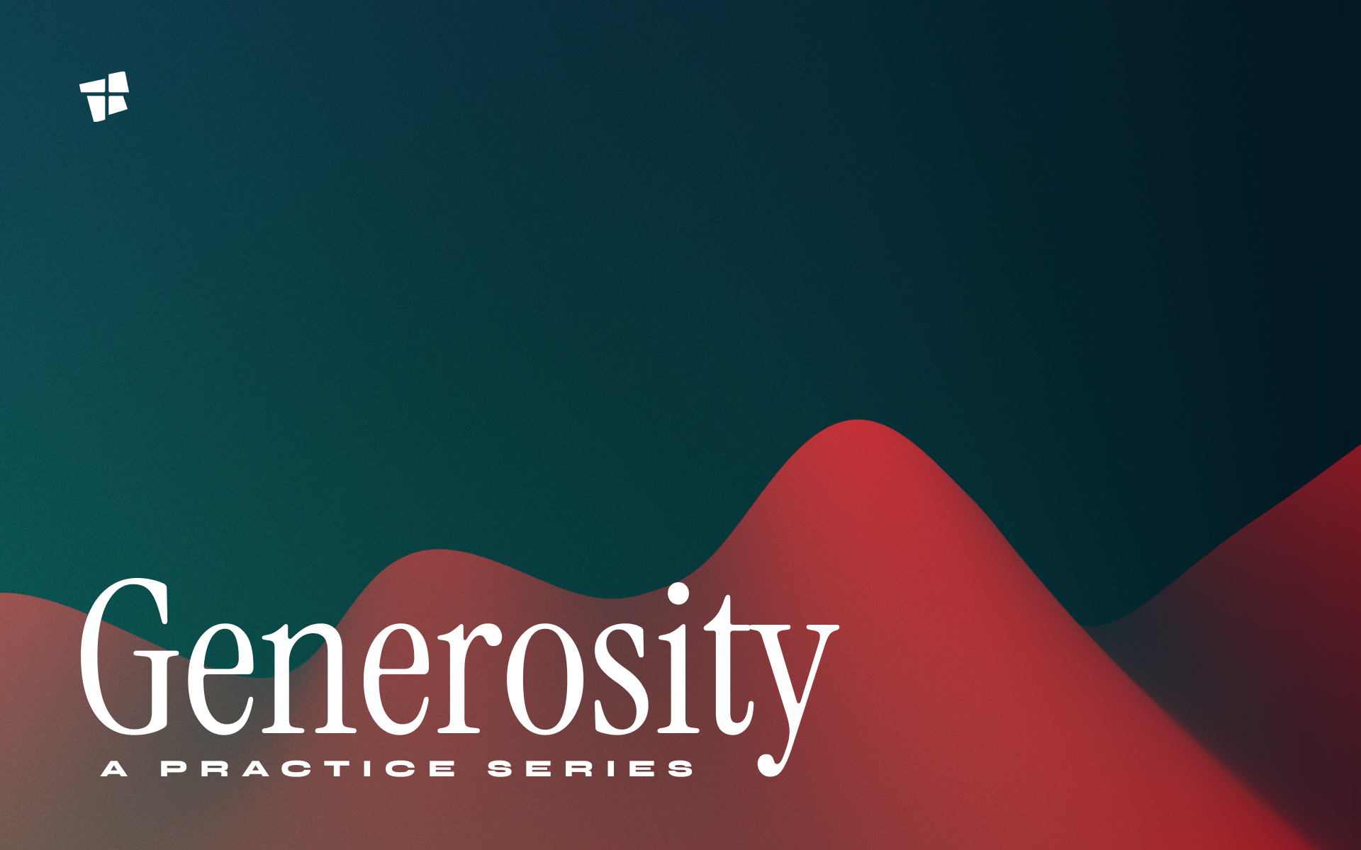 Generosity Series sermon series