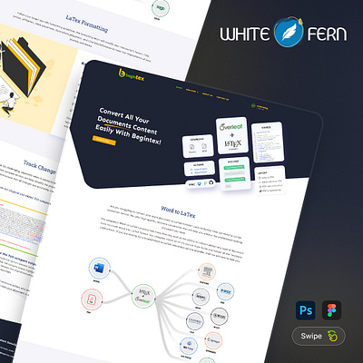 Begintex web design by Whitefern