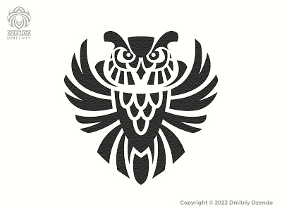 Owl for Paul bird branding logo logo designer memory owl paul ibou shield wisdom