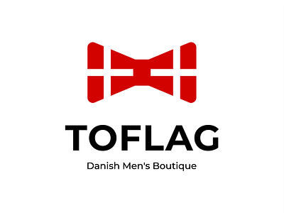 To flag danish men's boutique boutique brand branding cloth creative dania design fashion flag graphic design logo logotype magazine mark men minimal sale simple store vector