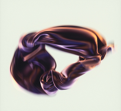 Ribbon 3d 3d animation 3d art abstract ai animation animation art c4d cloth design illustration motion art octane render ribbon