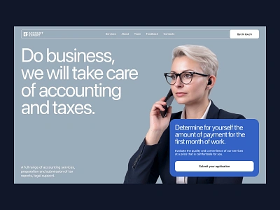 Account Expert website concept accounting aesthetically best business clean company concept corporate design homepage landingpage midjourney minimal swiss style trending ui ux web web design webdesign