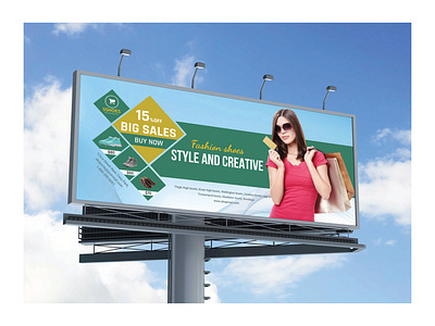 Billboard Design 3d billboard design branding design graphic design illustration logo motion graphics vector