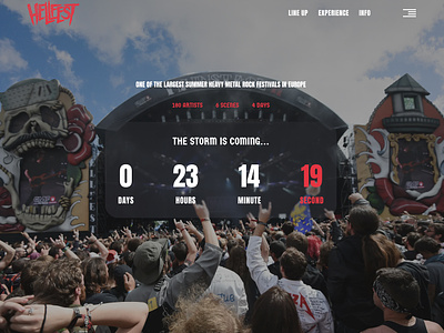 Countdown Timer Public Design