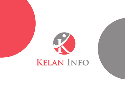 Kelan Info Logo Design. abstract branding creative design flat graphic design icon ik k ki logo logodesign logodesigner logofolio logomaker logomark logos man unique vector