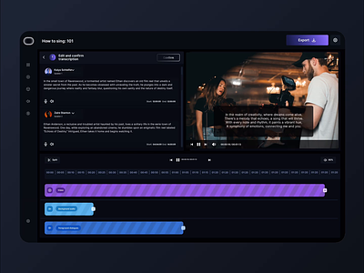 Camb.ai | Dub your content in every language. 2023 ai dashboard animation artdirection artificialintelligence colores creativeinspiration darkversion dashboard design dribbble machinelearning trendy typography ui uiux ux uxui visual webdesign