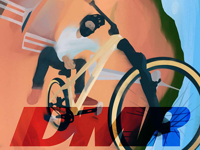 DMR Bikes - Promo animation & artwork advertising after effects animation art artwork bike design dirt extreme film graphic graphic art graphic design illustration motion graphics procreate promotion rotoscope sports