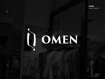 Omen Clothing Startup Business Logo Design branding business clothing company dress fabric jewelry logo logo design logo mark modern logo omen startup streetwear tailor ui usa logo
