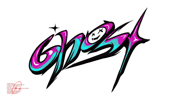 GHOST GRAFITTI TYPE LETTER by Andri Dwiyono on Dribbble