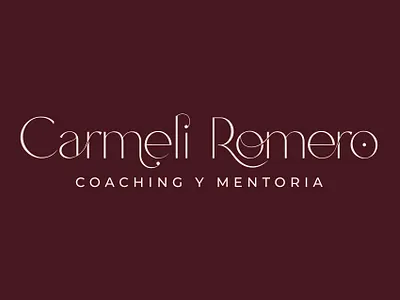 Carmeli Romero Life Coach brand identity branding design graphic design logo logodesigner vector