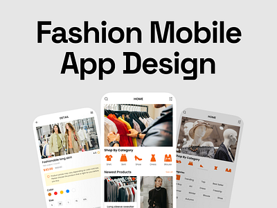 Fashion Mobile App Design animation design landing page luxury fashion restaurant website ui ui design uiux uiuxdesign web design web template
