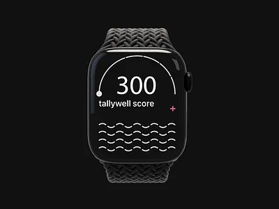 TallyWell App animation app store apple watch application biometric branding health health score app motion graphics product design ui ui design uiux ux ux design ux strategy watch app watch application web design website