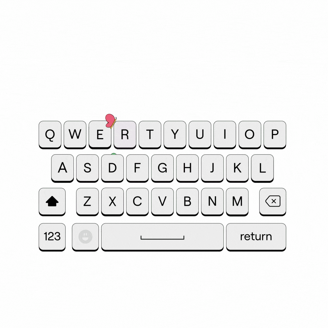 Keyboard: Relax animation graphic design illus illustration motion graphics typography
