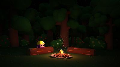 Community Architects — Campfire 3d bep blender campfire