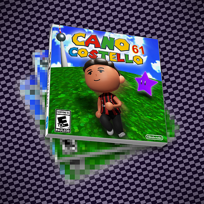 "Cano Costello 61" Nintendo Game Artwork 3d blender canocostello nintendo pashanim
