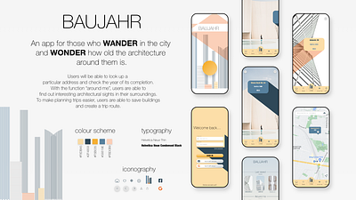 Baujahr app design ux