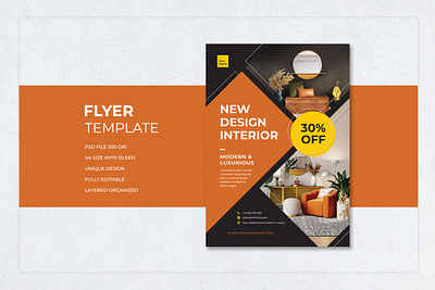 Flyer interiorn design cool style new home