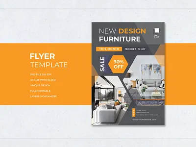 A flyer for a new design furniture show that cool design new home