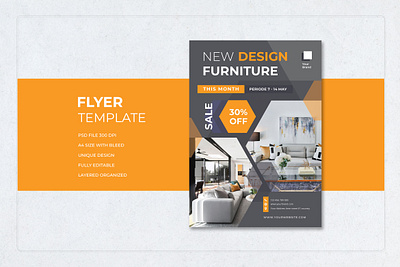 A flyer for a new design furniture show that cool design new home