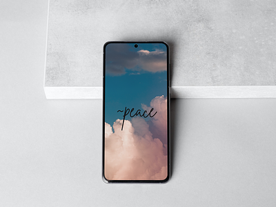 Peace Wallpaper aesthetic canva design elegant graphic design illustration iphone iphonewallpaper ui wallpaper wallpapers