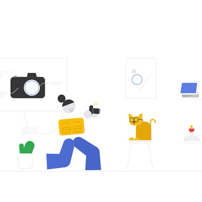 Google: Here & Now animation branding design graphic design illus illustration motion graphics vector