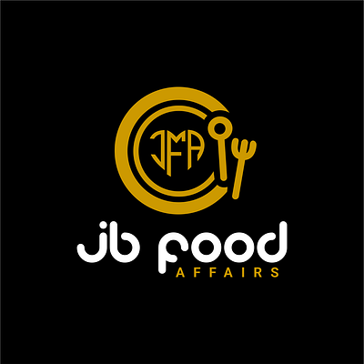JB Food Affairs Logo and flier Design design flier graphic design logo